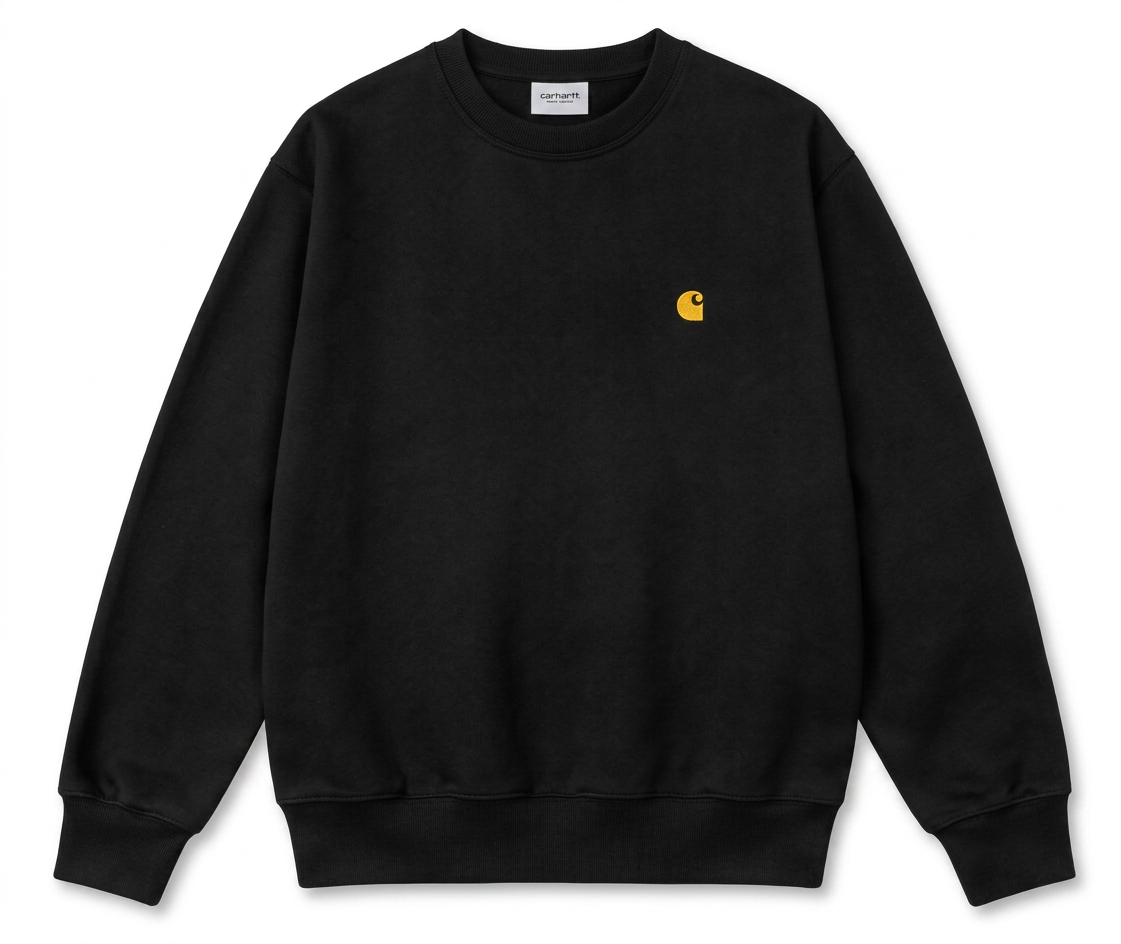 Carhartt Chase Sweatshirt — Black
