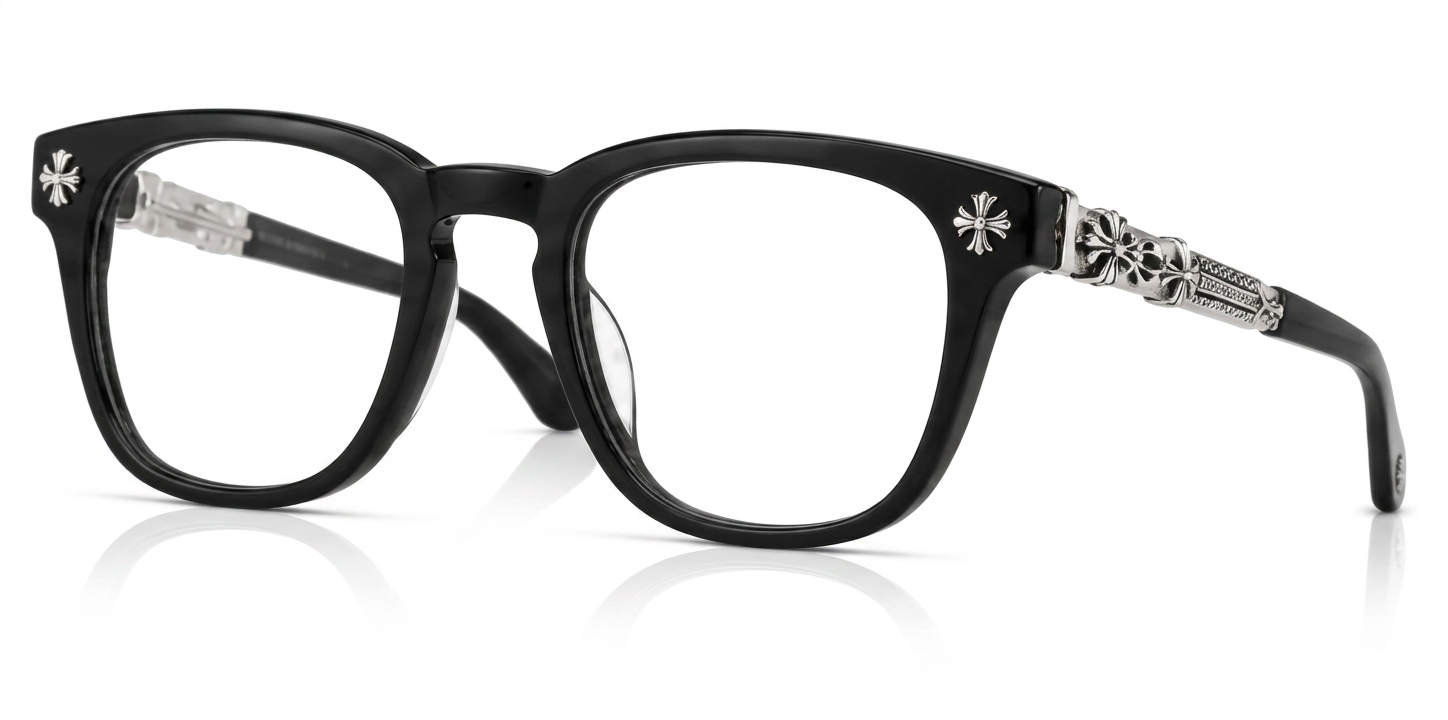 Chrome Hearts Optical Glasses — Black