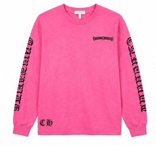 Chrome Hearts Longsleeve — Pink