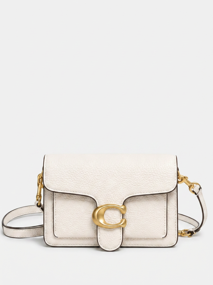 Coach Tabby Shoulder Bag — White