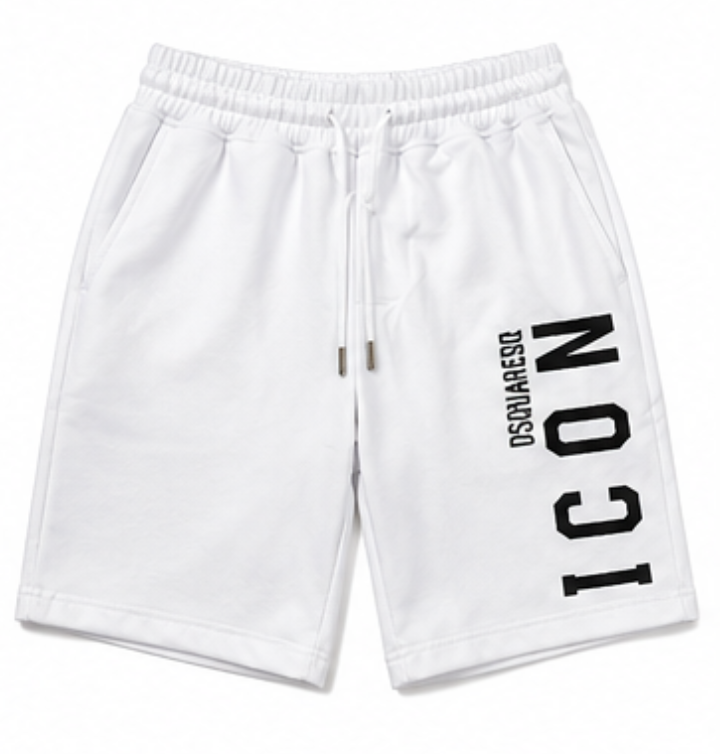DSquared2 Icon Sweat Shorts — White