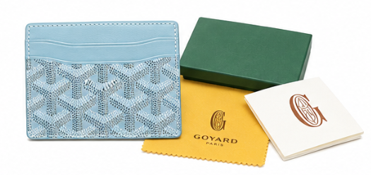 Goyard Saint-Sulpice Cardholder — Blue