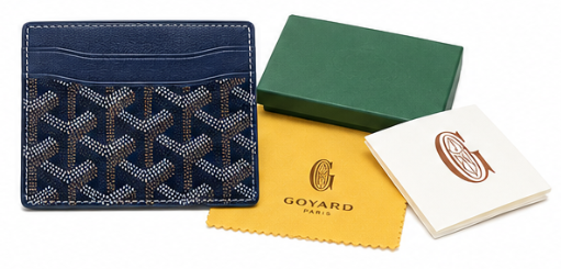 Goyard Saint-Sulpice Cardholder — Navy