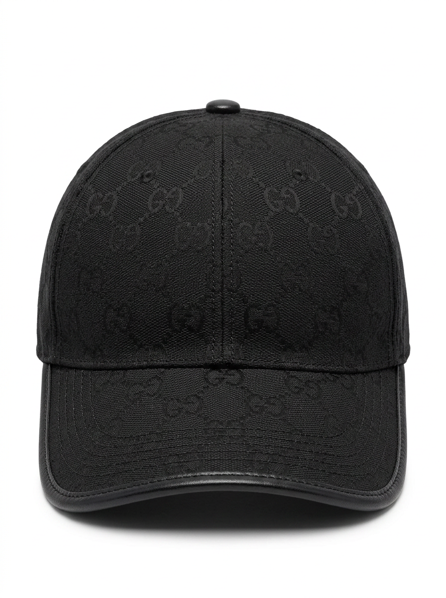 Gucci GG Baseball Cap — Black