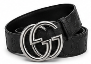 Gucci GG Marmont Belt — Silver Buckle