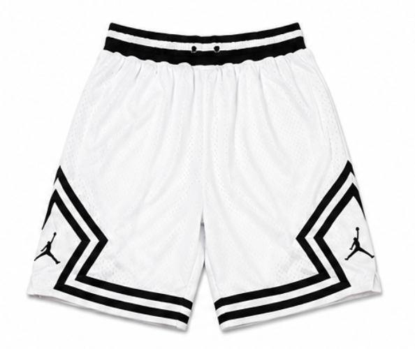 Jordan Basketball Shorts — White