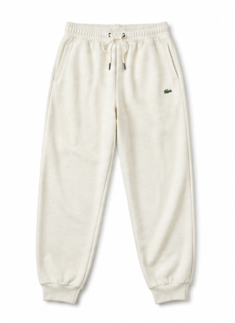 Lacoste Tracksuit Joggers — Cream