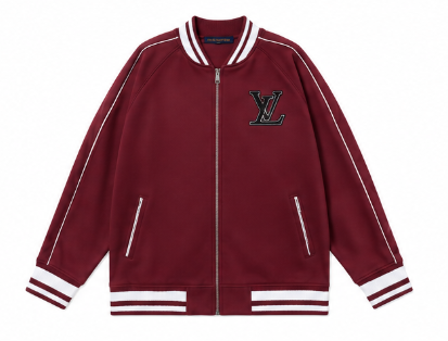 Louis Vuitton Varsity Jacket — Burgundy