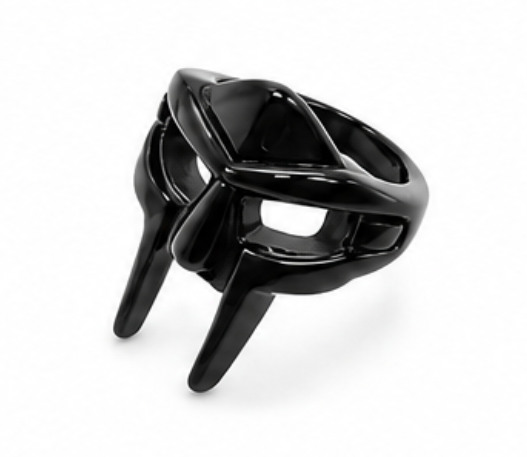 MF DOOM Mask Ring — Black