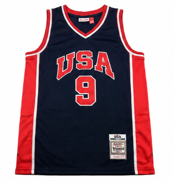 Team USA Dream Team Jersey #9