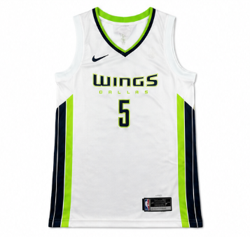 Dallas Wings WNBA Jersey — Green and white