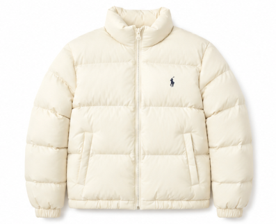 Polo Ralph Lauren Down Puffer — Cream