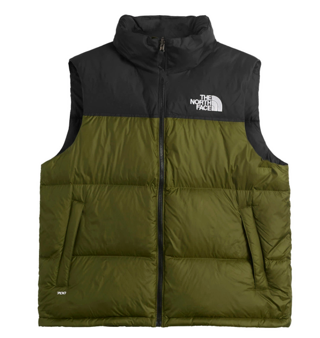 The North Face Nuptse Vest — Olive